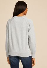 State Embroidered Crew Neck Sweatshirt, C4062, small