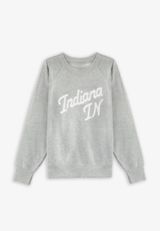 State Embroidered Crew Neck Sweatshirt, C4062, small