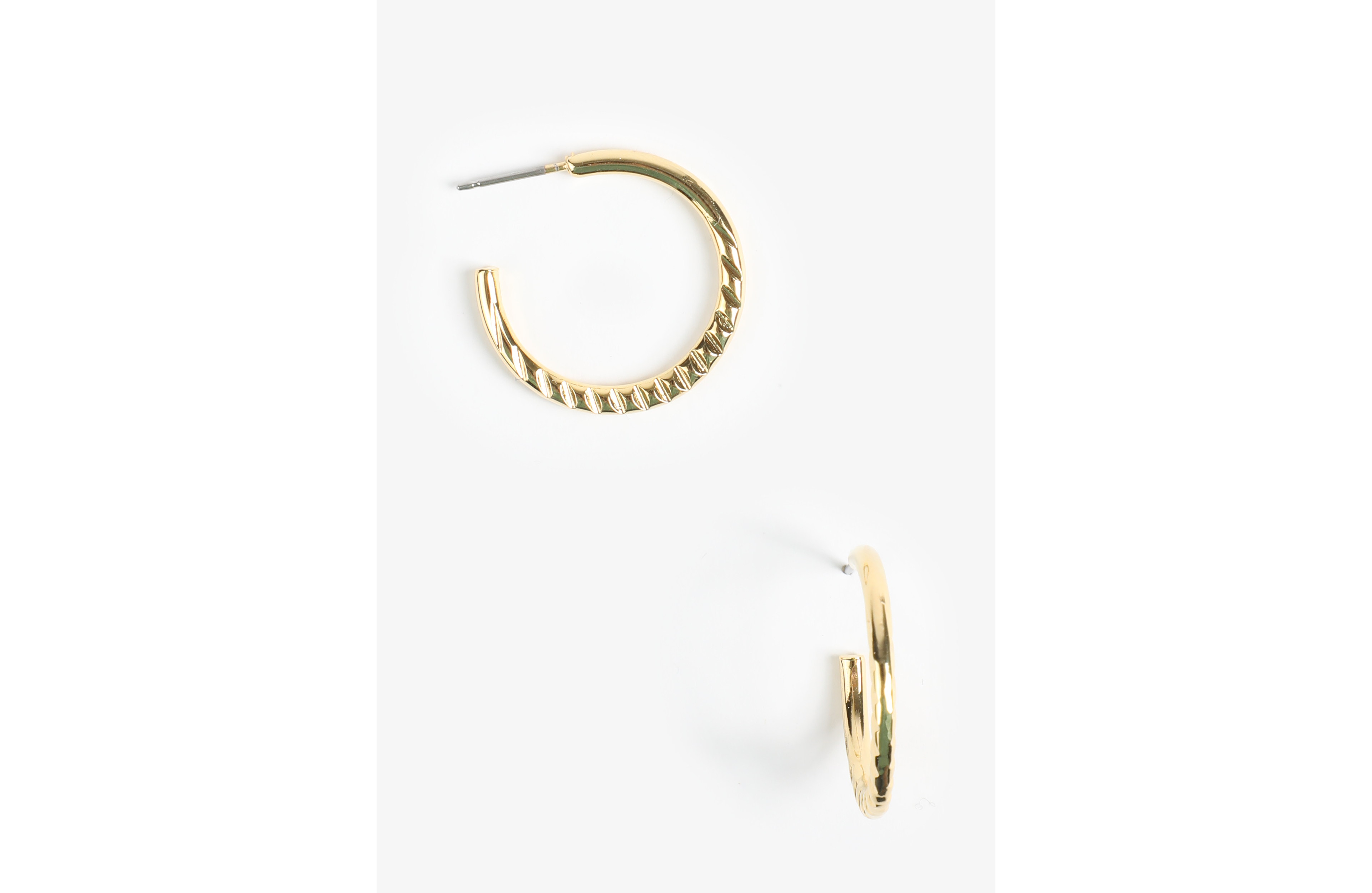 Gold Hoop Earrings