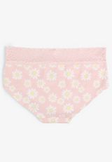 Simply Comfy Cotton Daisy Boybrief Panty, C7578, small