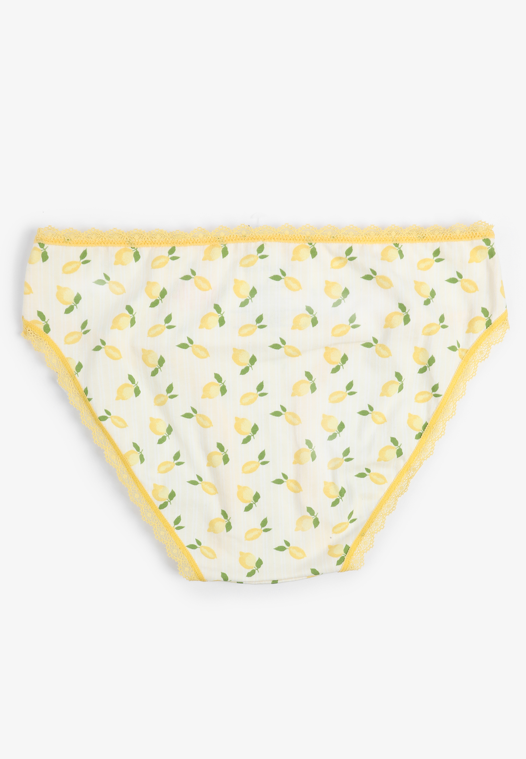 Simply Comfy Lemon Print Bikini Panty, C5478, large