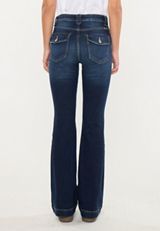 KanCan&trade; High Rise Pocket Flap Trouser Flare, C258, small