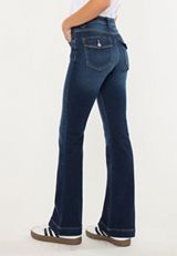 KanCan&trade; High Rise Pocket Flap Trouser Flare, C258, small