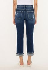 KanCan&trade; High Rise Cuff Hem Cropped Jean, C258, small