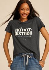 Do Not Disturb Classic Fit Graphic Tee, C3806, small