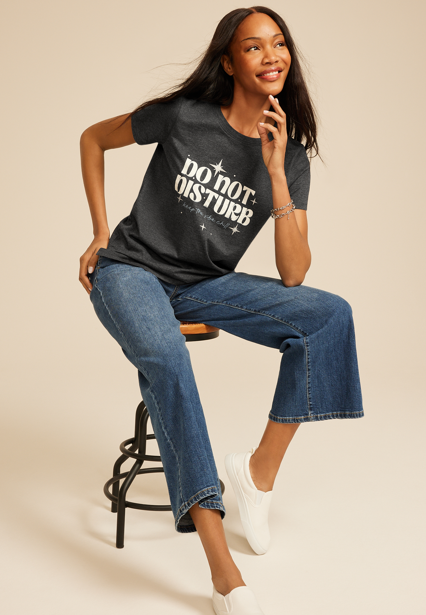 Do Not Disturb Classic Fit Graphic Tee, C3806, large