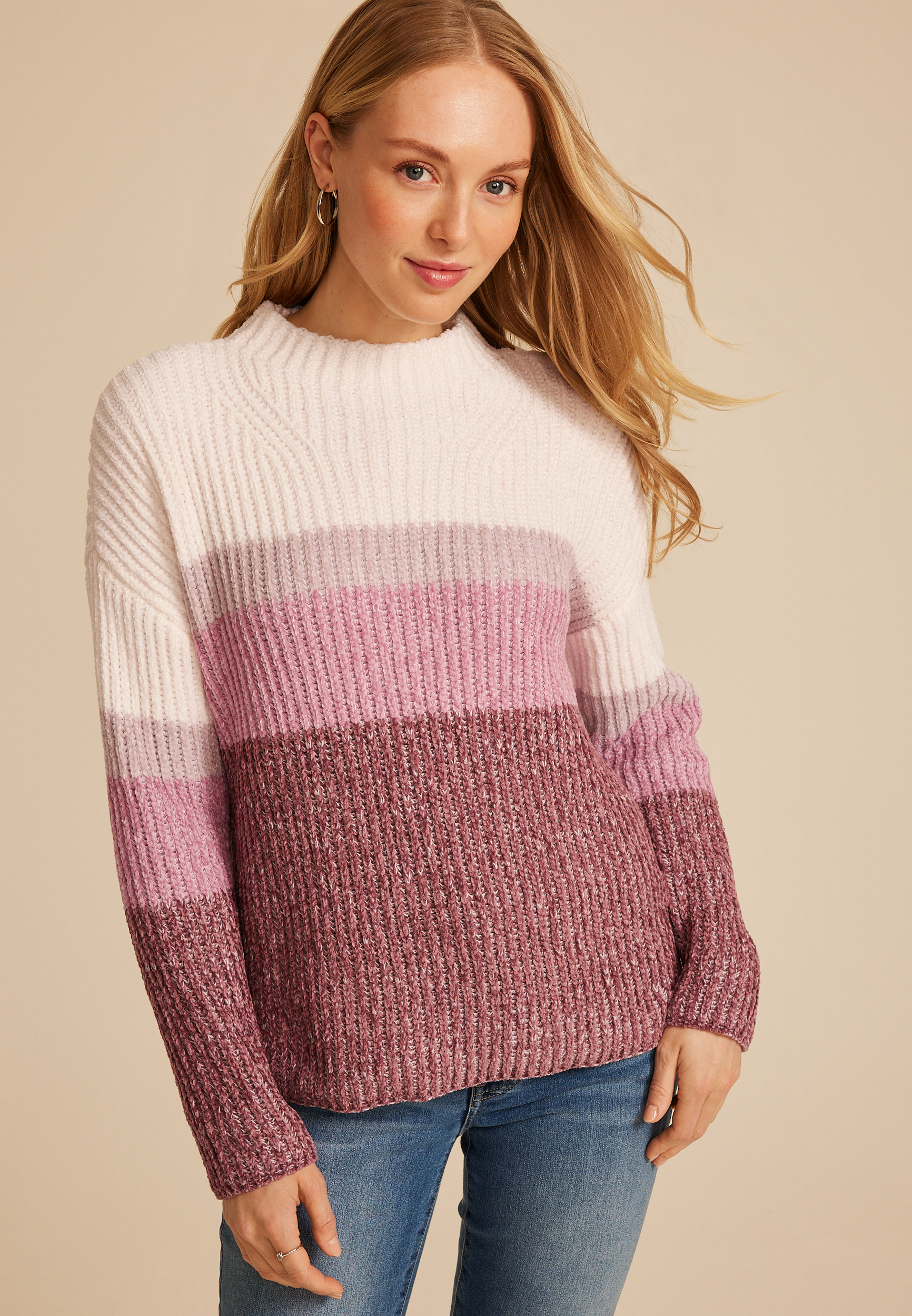 Ombre Chenille Sweater