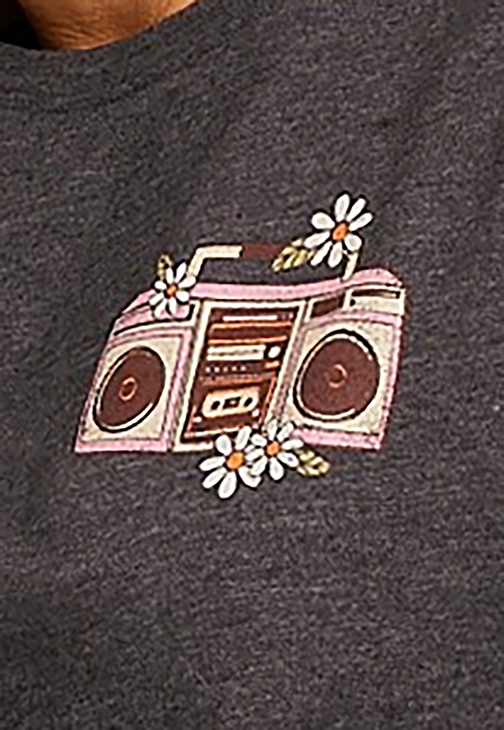 Be Patient Im From the 80s Classic Fit Graphic Tee, CHARCOAL HEATHER GRAY, large