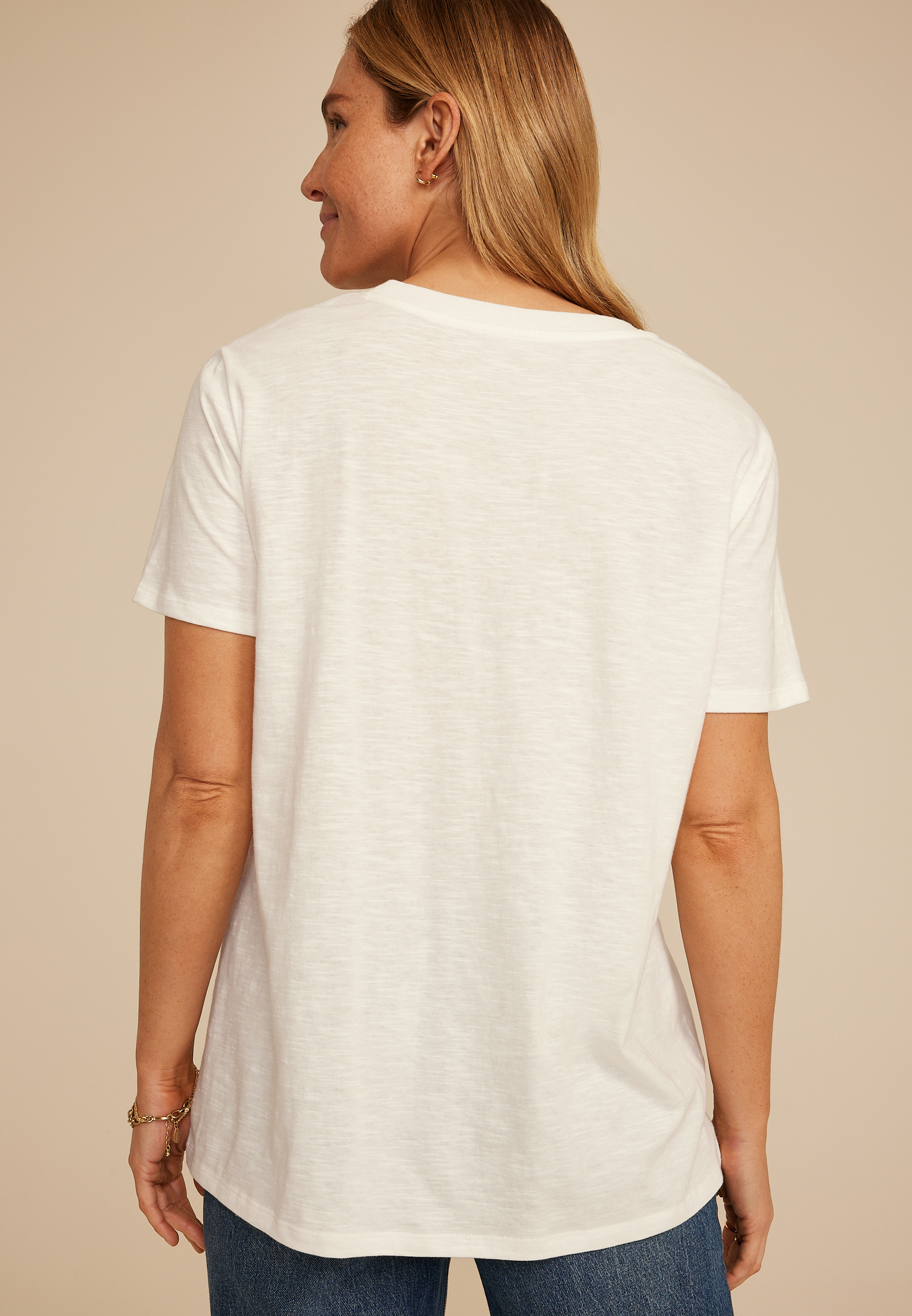 Beatles Oversized Fit Graphic Tee, C4673, large