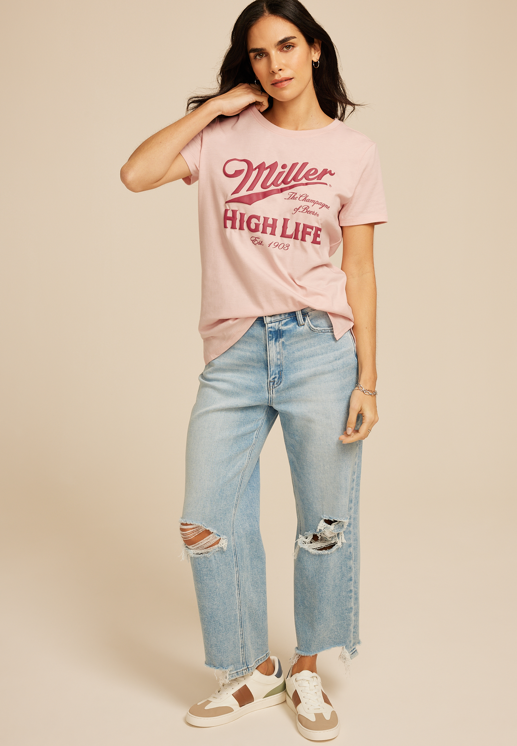 Miller High Life Classic Fit Graphic Tee, C9890, large