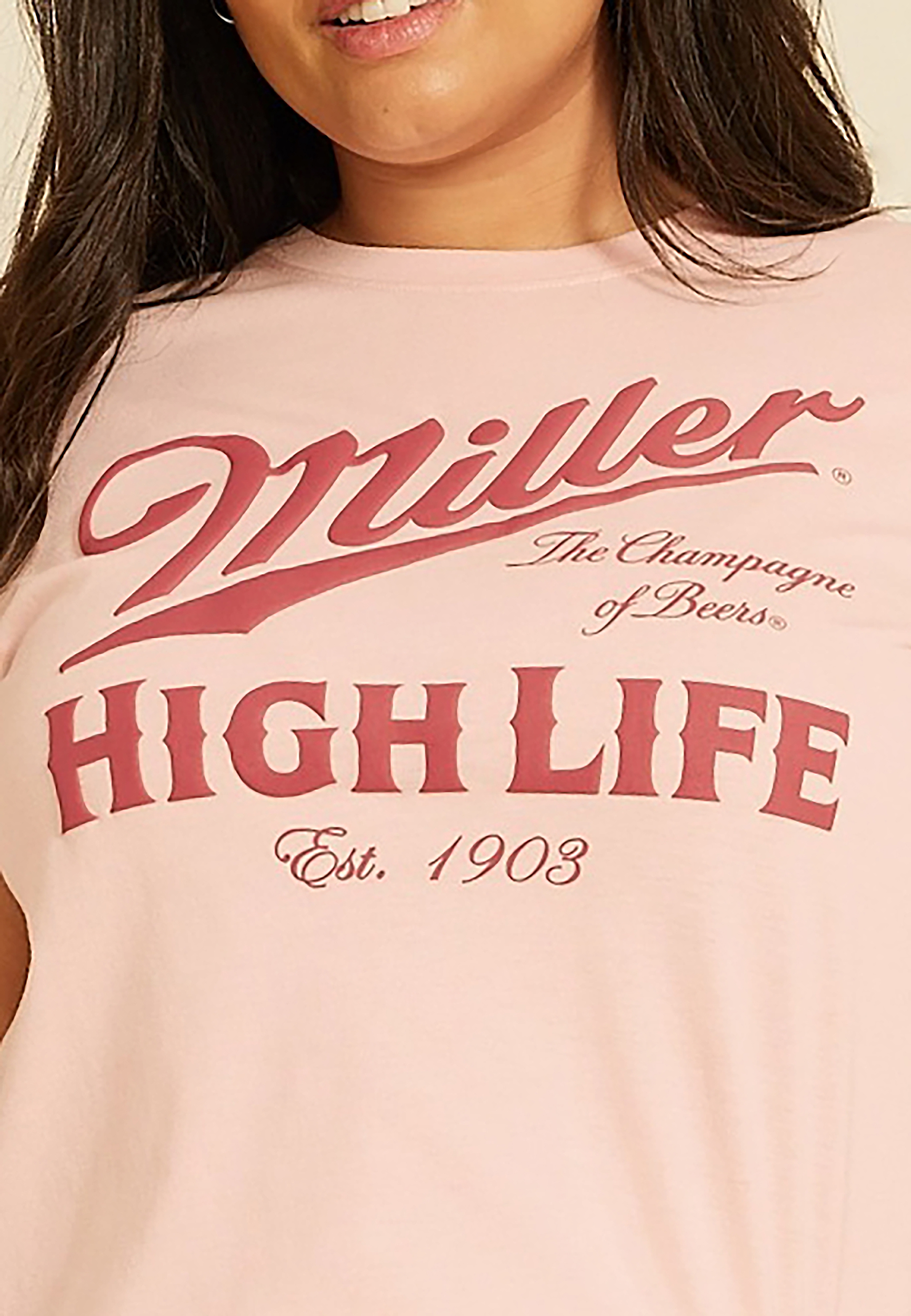 Plus Size Miller High Life Classic Fit Graphic Tee, C9890, large
