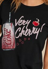 Cherry Coke Classic Fit Graphic Tee, C106, small