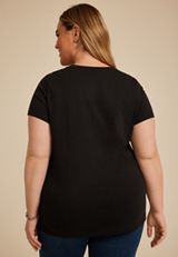 Plus Size Cherry Coke Classic Fit Graphic Tee, C106, small