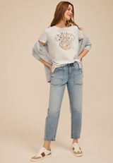Disney Friends Classic Fit Graphic Tee, C151, small