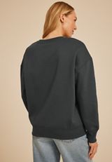 Rolling Stones Relaxed Fit Sweatshirt, CHARCOAL, small