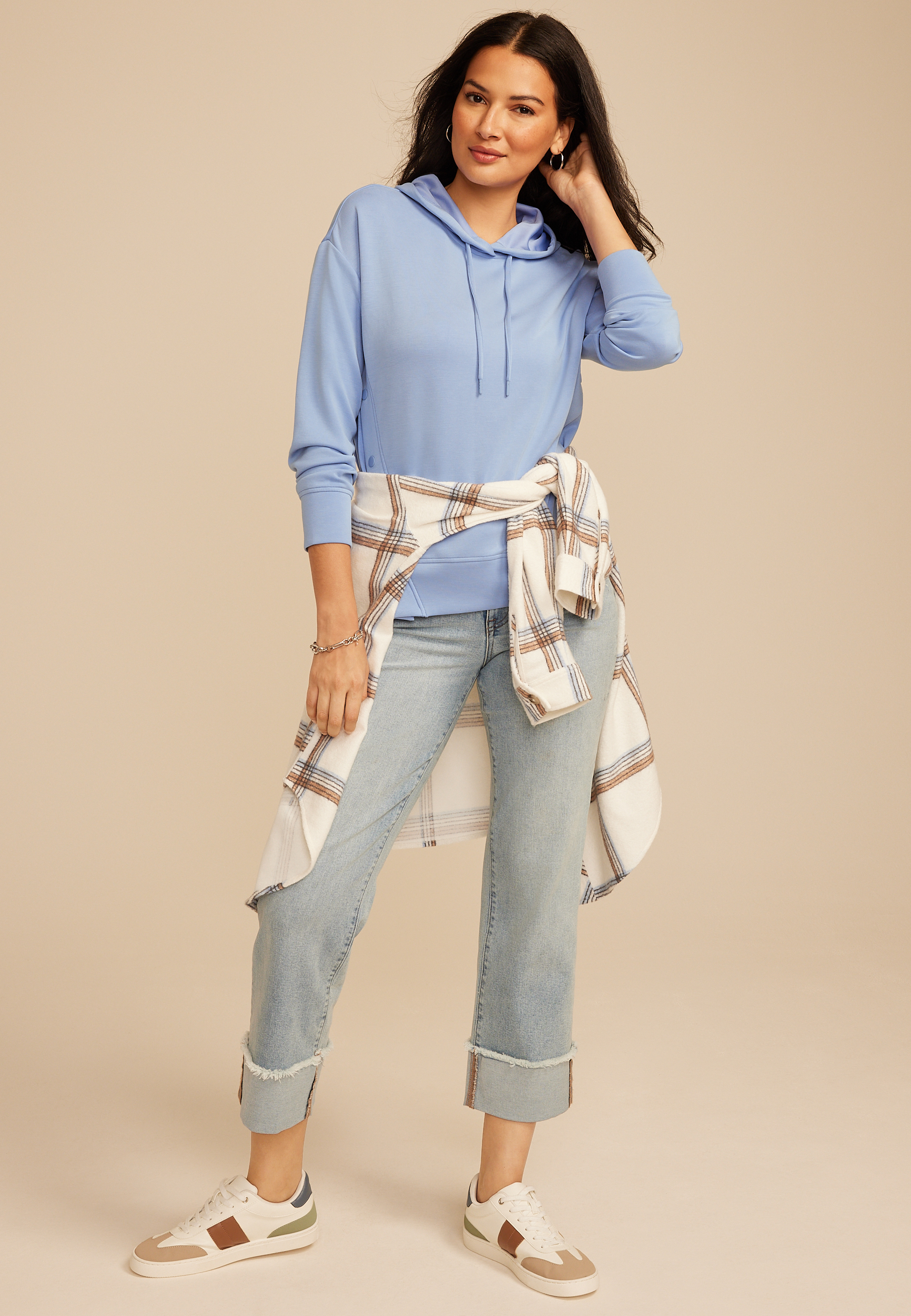 Cloud Scuba Knit Hoodie, C3967, large