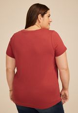 Plus Size Peanuts Snoopy Heart Classic Fit Graphic Tee, C194, small