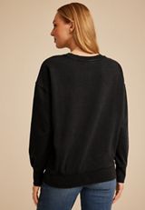 Studio Y  Embellished Crew Neck Sweatshirt, C106, small