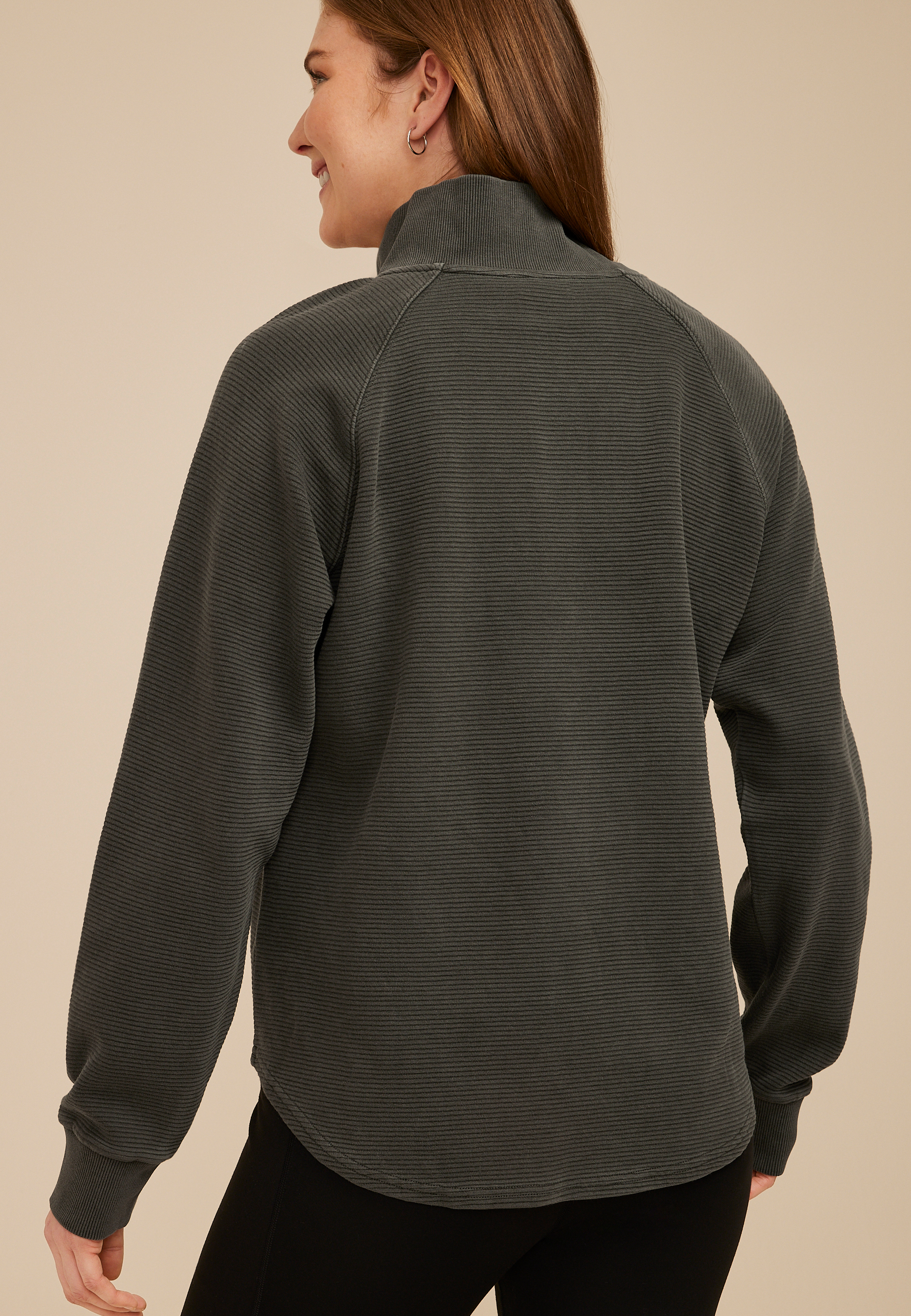 Ottoman Snap Neck BLACK SMALL:C106:BLACK, BLACK, large