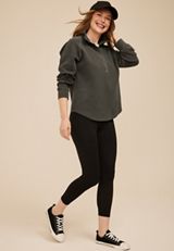 Ottoman Snap Neck BLACK SMALL:C106:BLACK, BLACK, small