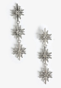 Gold Emerald Drop Earrings