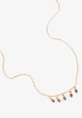 Holiday Lights Charm Necklace, C1524, small