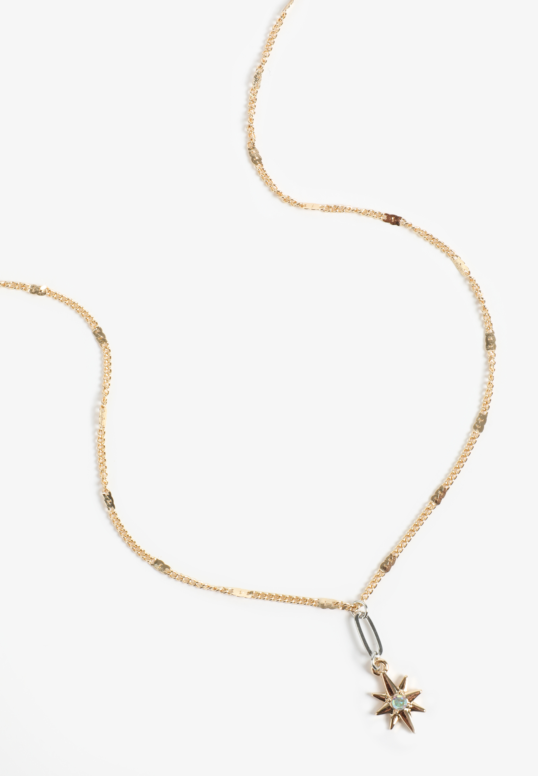 Gold Celestial Pendant Necklace