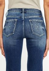 KanCan&trade; Embellished Mid Rise Flare Jean, C258, small