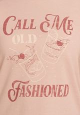 Call Me Old Fashioned Classic Fit Graphic Tee, C7578, small