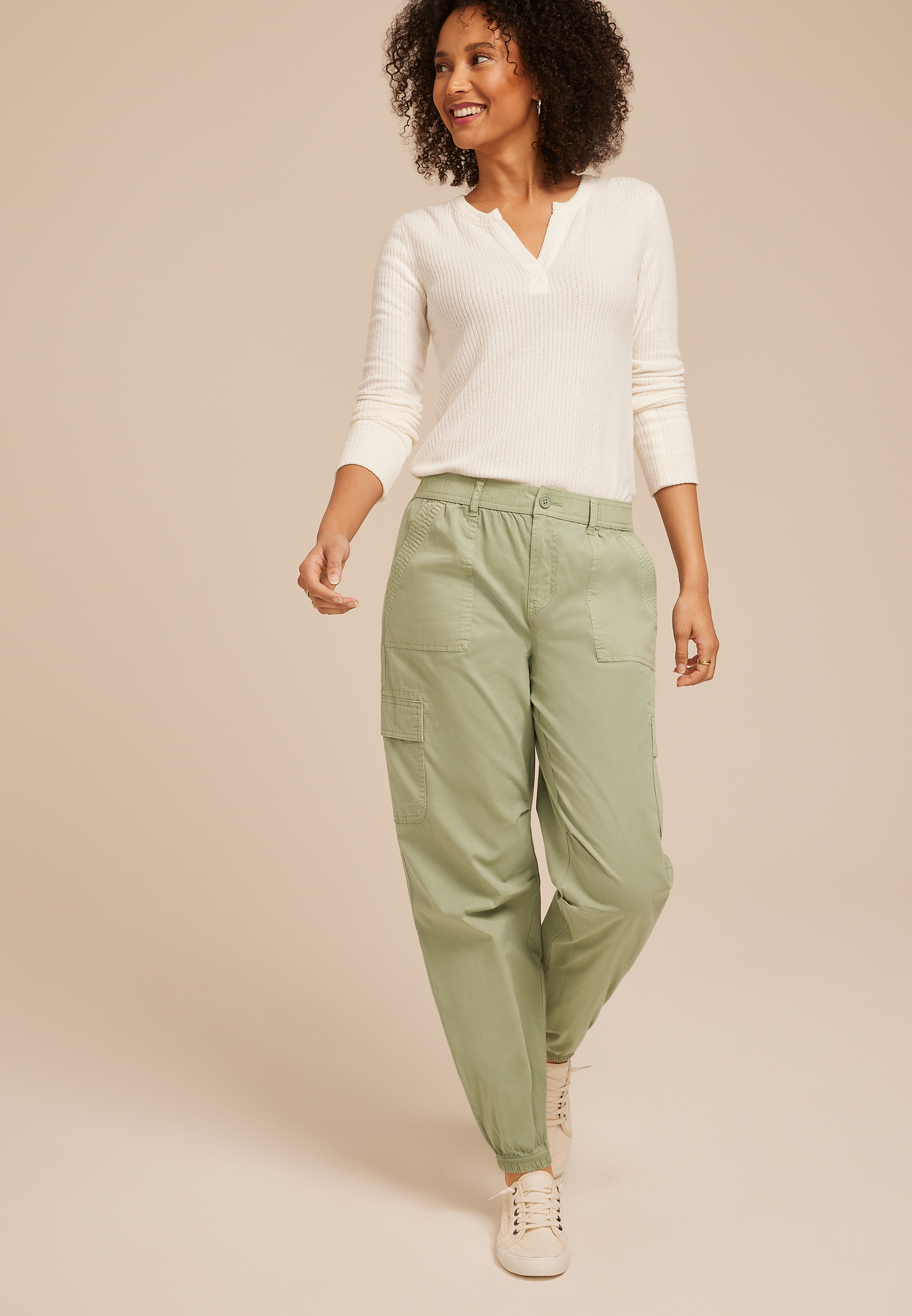Lightweight Stretch High Rise Jogger