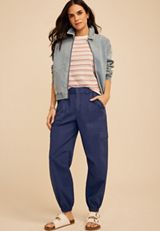 Lightweight Stretch High Rise Jogger, C4229, small