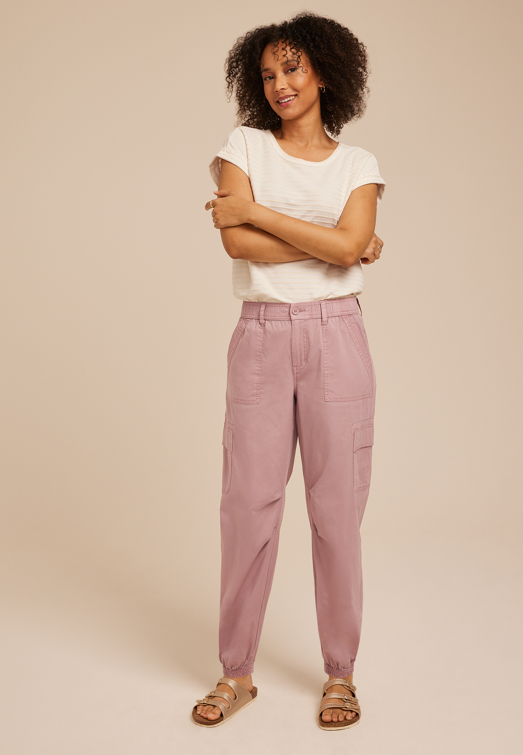 Lightweight Stretch High Rise Jogger