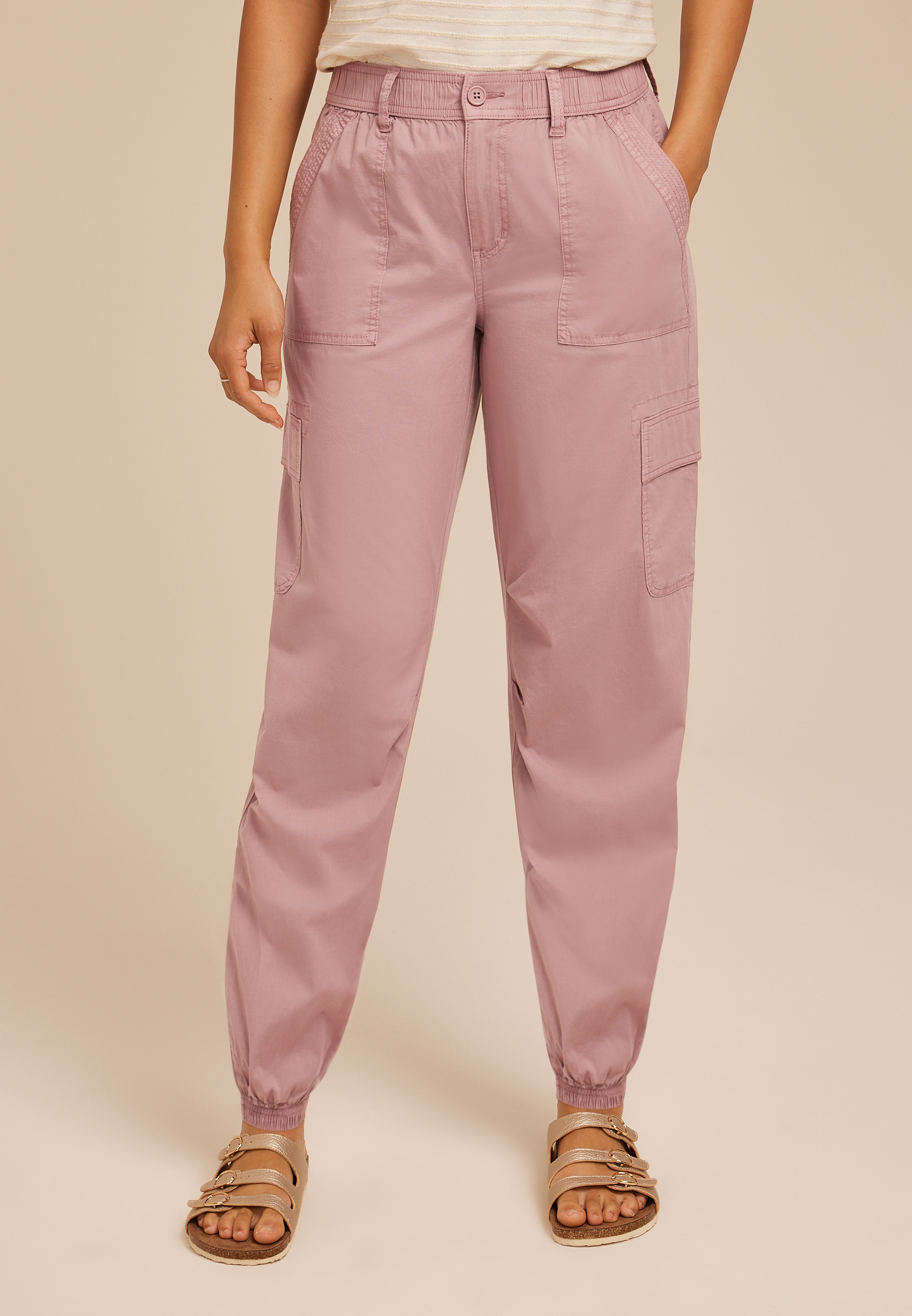 Lightweight Stretch High Rise Jogger - thumbnail 3