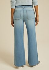m jeans by maurices&trade; Soft High Rise Wide Leg Jean, MEDIUM SANDBLAST, small