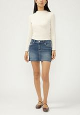 Silver Jeans Co.&reg; Elyse Mini Skirt, C258, small