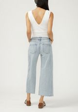 Silver Jeans Co.&reg; Suki Curvy Mid Rise Cropped Wide Leg Jean, C2806, small