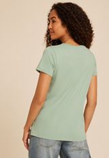 Worry Less Love More Classic Fit Graphic Tee, C9402, small