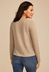 Textured Open Front Cardigan, C8714, small