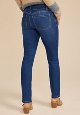 Everflex™ High Rise Stacked Waist Slim Straight Ankle Jean, C258, small
