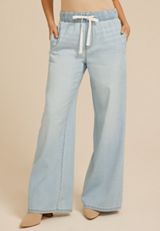 m jeans by maurices&trade; Light Soft High Rise Wide Leg Jean, C2806, small