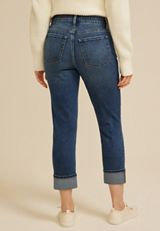 m jeans by maurices&trade; Classic Mid Rise Cropped Jean, MEDIUM SANDBLAST, small