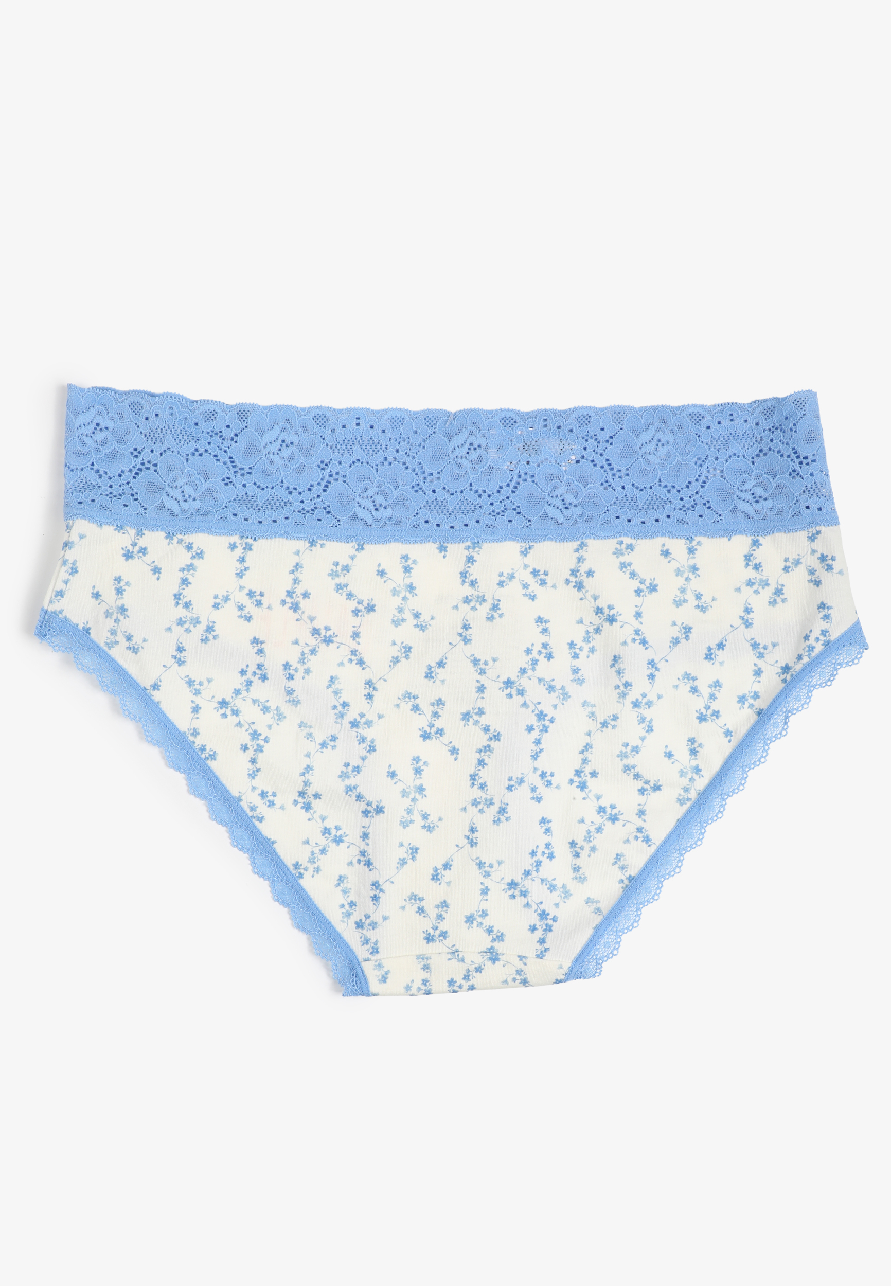 Simply Comfy Cotton Floral Hipster Panty, C2380, large