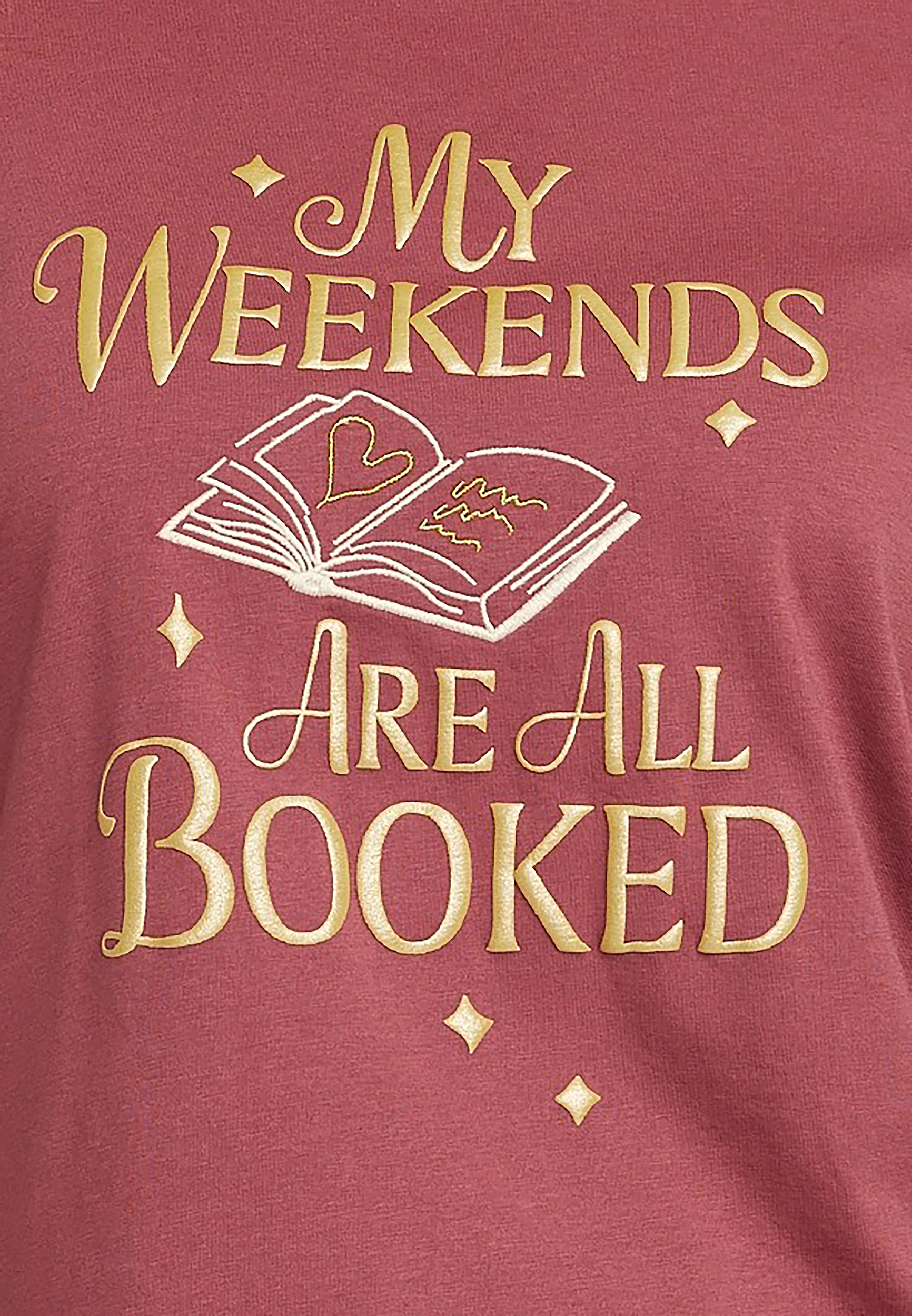My Weekends Are All Booked Classic Fit Graphic Tee, C6578, large