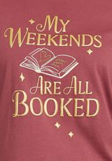 My Weekends Are All Booked Classic Fit Graphic Tee, C6578, small