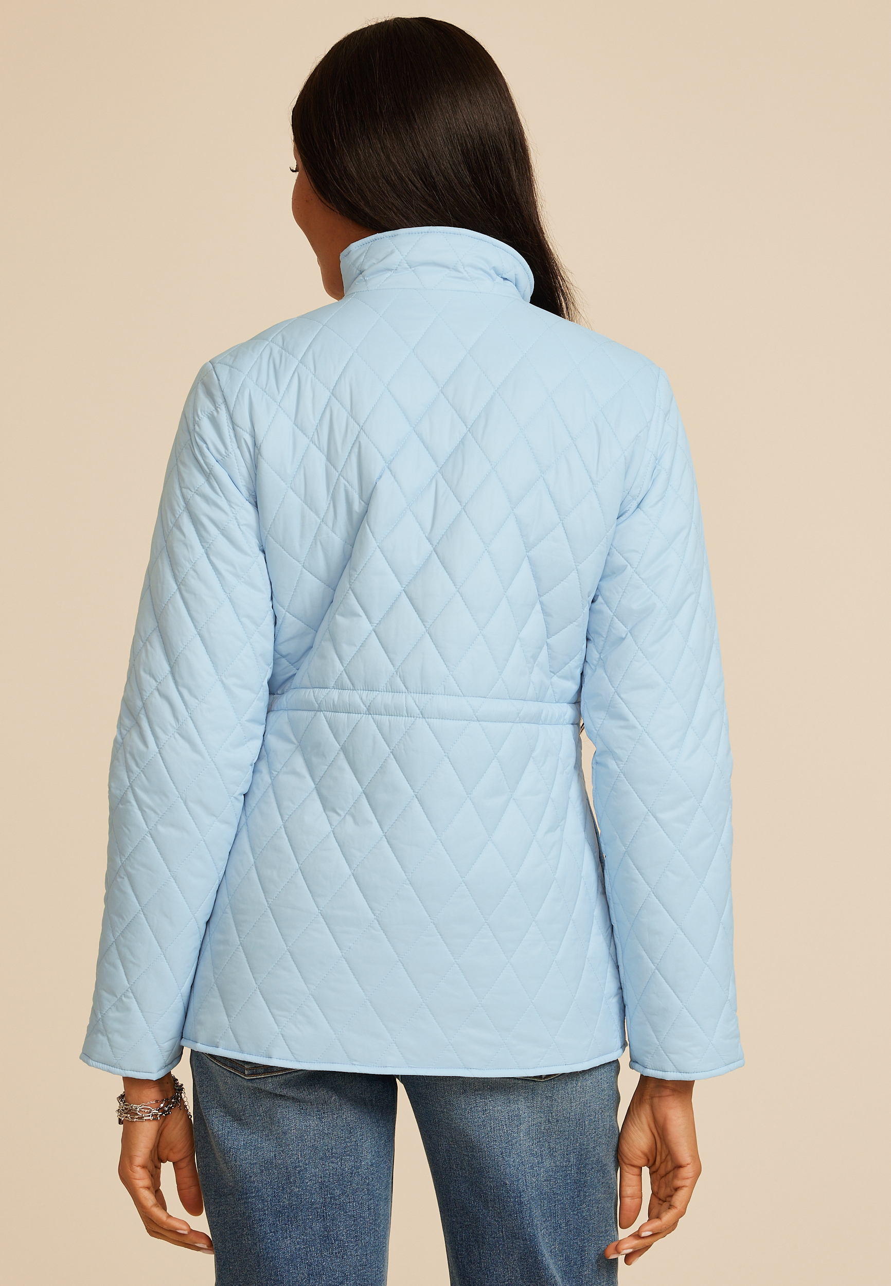 Cinch Waist Jacket, C9675, large