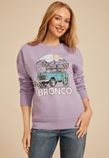 Scenic Bronco Relaxed Fit Sweatshirt, C4260, small