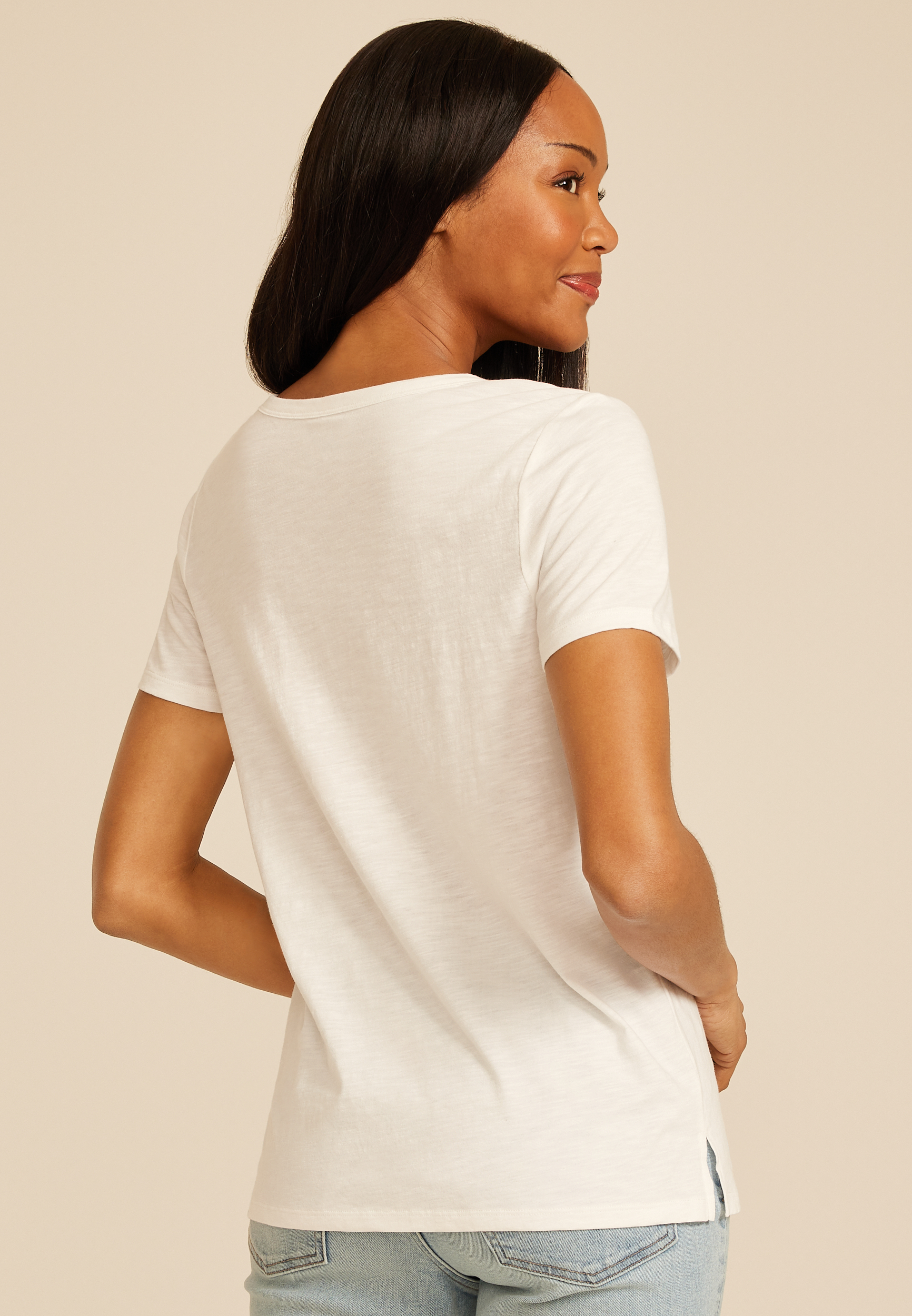 24/7 Dawson V Neck Tee - thumbnail 5