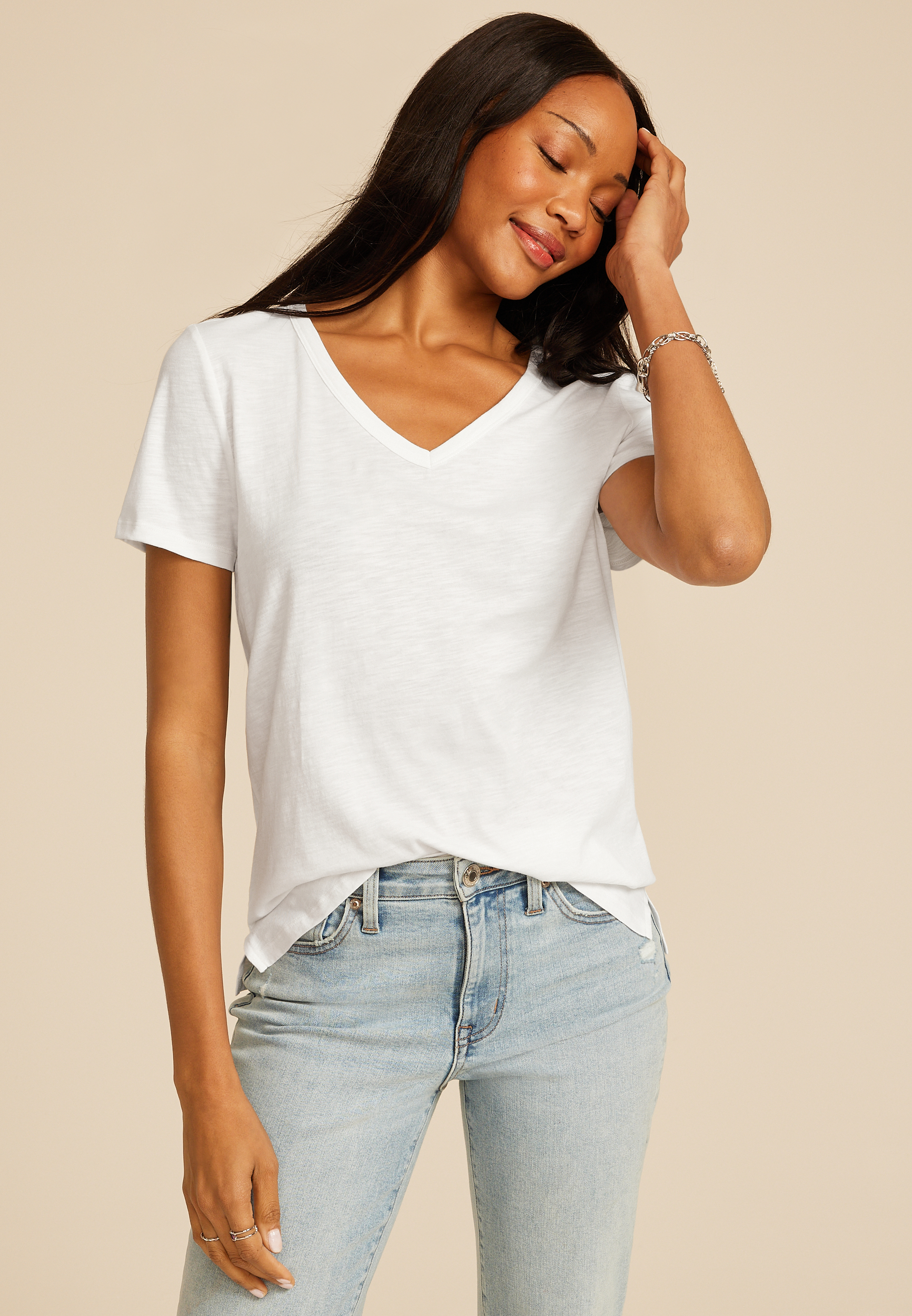 24/7 Dawson V Neck Tee - thumbnail 6