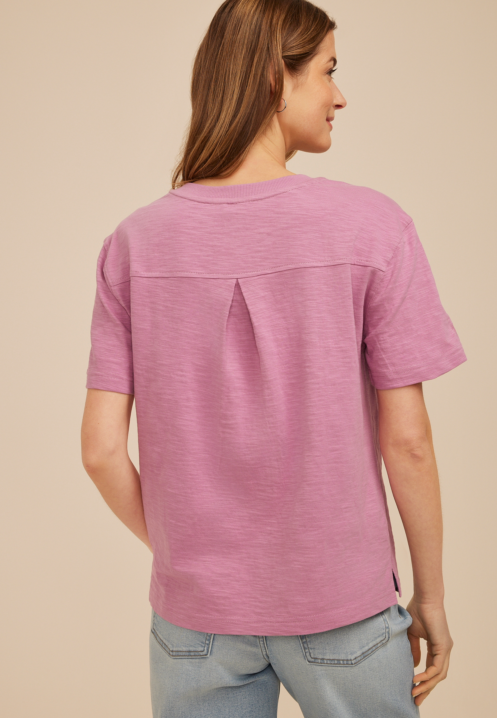 24/7 Cotton Pocket Tee, MAUVE ORCHID, large