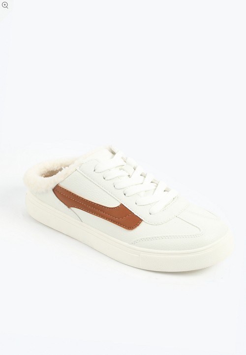 SuperCush Tessa Sherpa Sneaker Mule | maurices